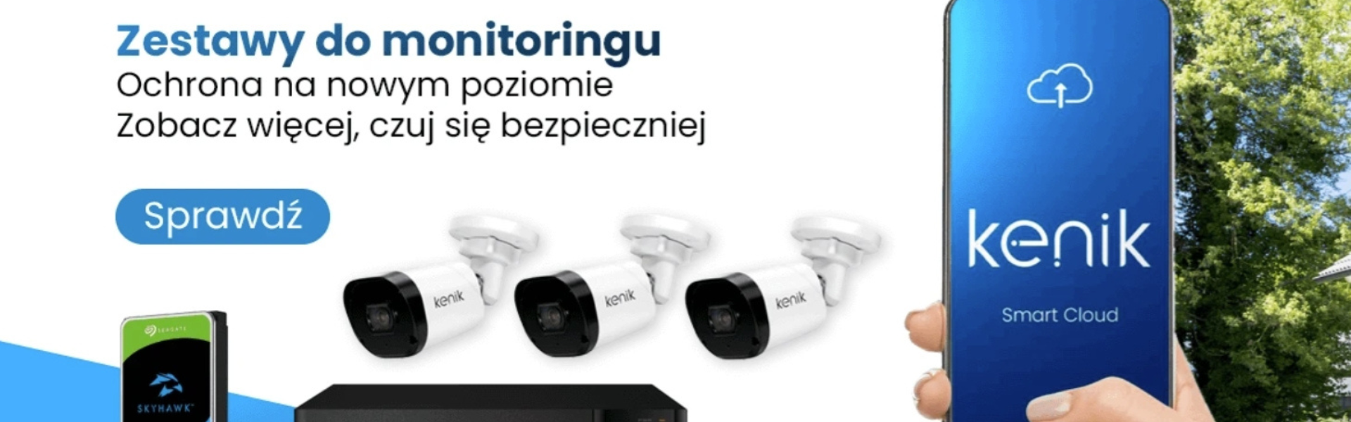 Zestaw Monitoringu CCTV