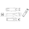 Moduł SFP 155Mb/s SFP. 1310nm FP SM.20km Cudy