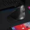 Ergonomiczna Mysz Delux M618G DB czarna bezprz.