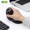 Mysz optyczna Delux M618PD czarna, bezprzewodowa