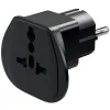 Adapter podróżny Europa z wtykiem sieciowym Goobay
