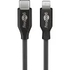 Kabel USB-C - Apple Lightning Goobay Czarny 2m