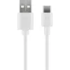 Kabel USB-C - USB typu A 2.0 Goobay Biały 1m