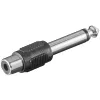 Adapter audio gn. RCA - Jack 6.35mm MONO Goobay