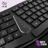 Profilowana klawiatura ergonomiczna EZZY 01K