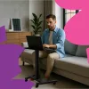 Mobilny stolik z kółkami SPR-BUDDY-11 Czarny