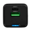 Ładowarka 2w1 USB-C USB PD Quick 35W 3.6A czarna