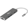 Adapter USB-C na HDMI USB-C PD 2xUSB3.0 SD Goobay
