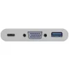 Adapter USB-C na VGA + USB-C z PD + USB3.0 Goobay