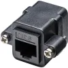 Łącznik kabli RJ45 CAT6 BECZKA gniazdo Goobay