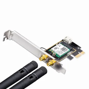 Karta sieciowa PCI-E WiFi 6 AX5400 BT 5.2 2x5 dBi