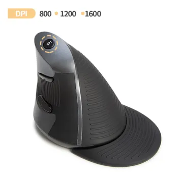 Ergonomiczna Mysz Delux M618G DB czarna bezprz.