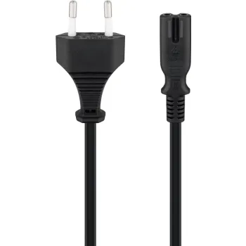 Kabel zasilający ósemka C7 Goobay czarny 5m