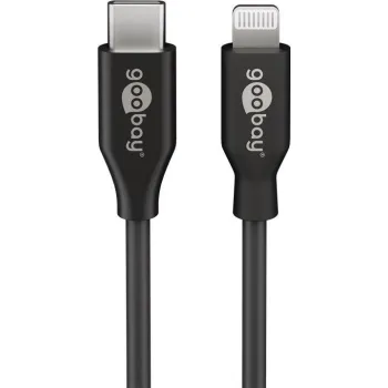Kabel USB-C - Apple Lightning Goobay Czarny 2m