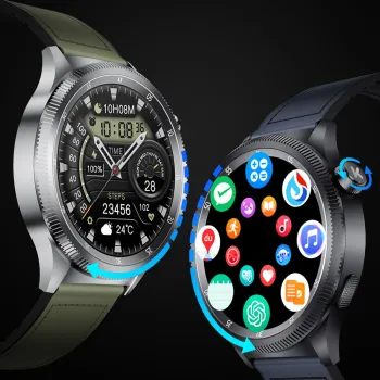 Smartwatch Kumi Gear GT3 111 Trybów SPORT Szary