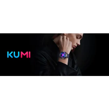 Smartwatch Kumi Gear GT3 111 Trybów SPORT Srebrny