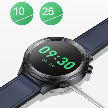 Smartwatch Kumi Gear GT3 111 Trybów SPORT Srebrny