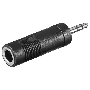 Adapter audio Jack 6.35mm - Jack 3.5mm 2-ch Goobay