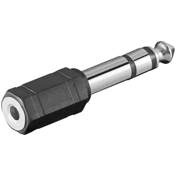 Adapter audio Jack 3.5mm - Jack 6.35mm 2-ch Goobay