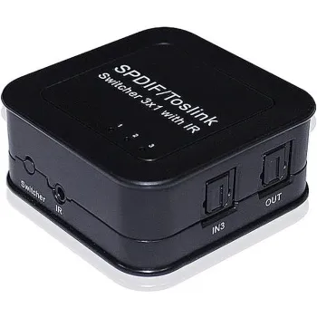 Przełącznik SPDIF / Toslink 3x1 SPA-SF301T