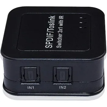 Przełącznik SPDIF / Toslink 3x1 SPA-SF301T