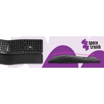 Profilowana klawiatura ergonomiczna EZZY 01K