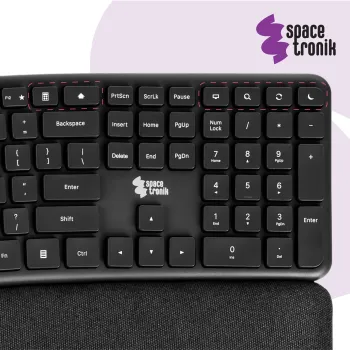 Profilowana klawiatura ergonomiczna EZZY 01K