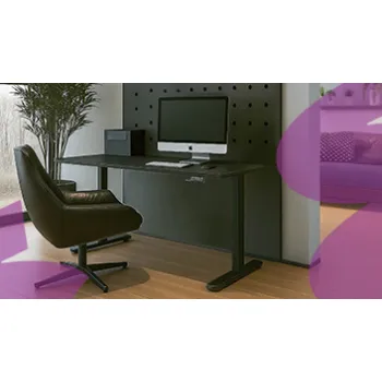 Elektryczne biurko Moris SPE-O111BB 120×60 cm