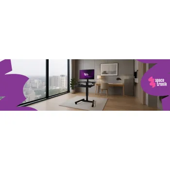 Mobilny stolik z kółkami SPR-BUDDY-13 Czarny