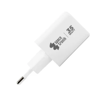 Ładowarka 2w1 USB-C USB PD Quick 35W 3.6A biała