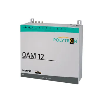 Stacja POLYTRON QAM 12 EM 8x DVB-S2 / 8x DVB-C FTA