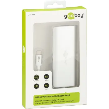 Adapter USB-C HDMI. 2xUSB3.0. RJ45 SD USB-C Goobay