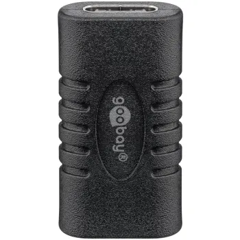 Adapter USB-C na USB-C (beczka) Goobay CZARNY