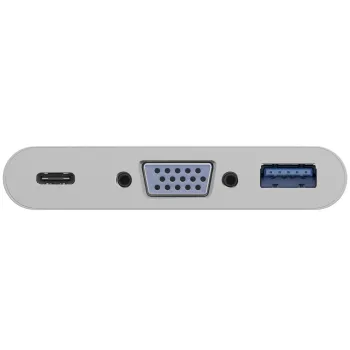 Adapter USB-C na VGA + USB-C z PD + USB3.0 Goobay