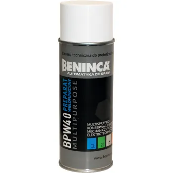 CHEMIA: Preparat wielofunkcyjny Beninca BPW40 400ml do bram/automatyki/napędów