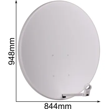 CZASZA ANTENA 90 CM JASNA (COR-900SAE-J); 7581