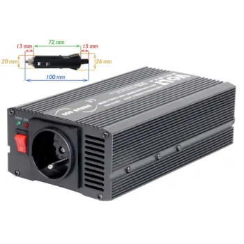 PRZETWORNICA VOLT POLSKA SINUS 600 24V / 230V 300/600W