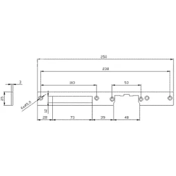 SZYLD ELEKTRA PROSTY DŁUGI MAL.; 2422