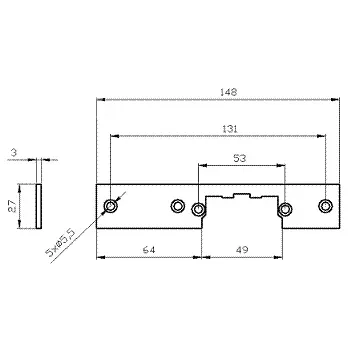 SZYLD ELEKTRA PROSTY KRÓTKI MAL.; 2421