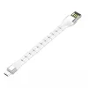 Kabel USB-A - micro-USB LDNIO 15cm biały LS50M