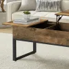 Stolik kawowy 2w1 rozkładany blat Funky Furniture