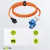 Adapter kabel Schuko 230V na CEE 16A 5 m