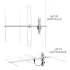 Zestaw antena UHF+VHF H diplexer Spacetronik EOS