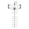 Antena DVB-T2 Spacetronik EOS UHF 19 Czarny