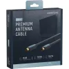 CLICKTRONIC Przyłącze TV IEC kabel antenowy 3m