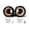Folia stretch czarna 9kg netto zestaw 6x1.5 kg