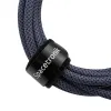 Kabel USB-C PD100/240W Spacetronik 2m granatowy