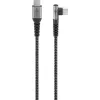 Kabel USB-C 2.0 480 Mb/s Goobay KĄTOWY TEXTIL 2m