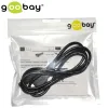 Kabel USB - microUSB 1m CZARNY Goobay