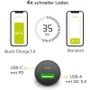 Ładowarka samochodowa USB USB-C PD 3A 27W Goobay